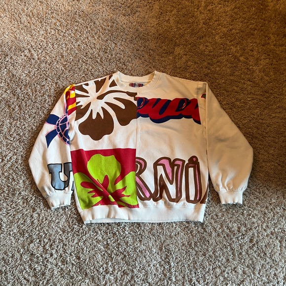 urban outfitters colorful crewneck - Picture 1 of 3